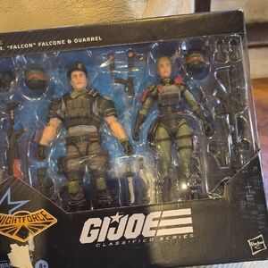 NEW'----Hasbro GI Joe Classified Series - Green and Black Figures